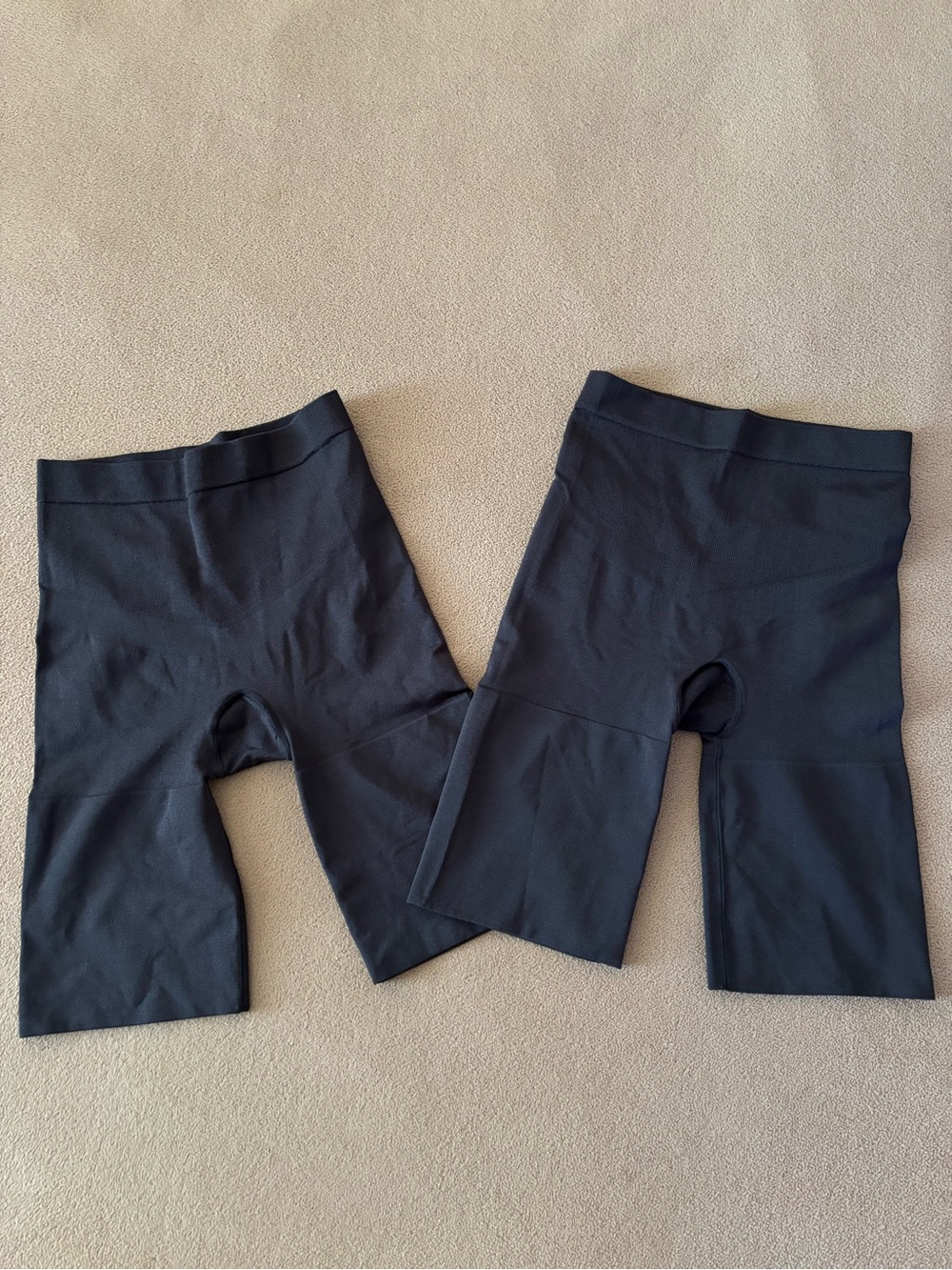 Women’s Black tummy control booty Shorts - Comfortable Stretch Activewear